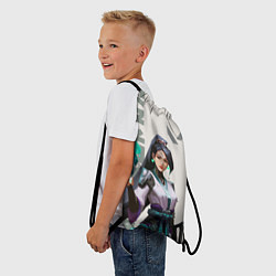 Рюкзак-мешок SAGE VALORANT, цвет: 3D-принт — фото 2
