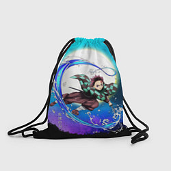 Рюкзак-мешок Клинок, рассекающий демонов Танджиро Tanjiro, цвет: 3D-принт