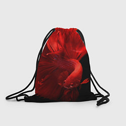 Рюкзак-мешок Бойцовская-рыбка, цвет: 3D-принт