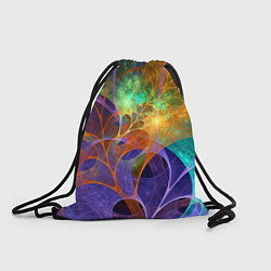 Рюкзак-мешок Растительный абстрактный паттерн Лето Floral Abstr, цвет: 3D-принт