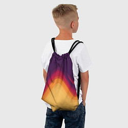 Рюкзак-мешок Волны песка и лавы, цвет: 3D-принт — фото 2