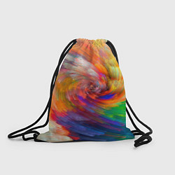 Рюкзак-мешок MULTICOLORED SWIRLS, цвет: 3D-принт