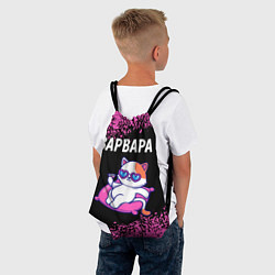 Рюкзак-мешок Варвара КОШЕЧКА Спрей, цвет: 3D-принт — фото 2