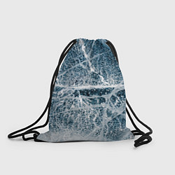 Рюкзак-мешок Потрескавшийся лед, цвет: 3D-принт