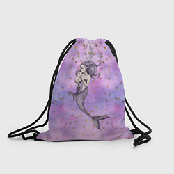 Рюкзак-мешок Русалочка с ребенком, цвет: 3D-принт