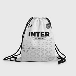 Рюкзак-мешок Inter Champions Униформа, цвет: 3D-принт