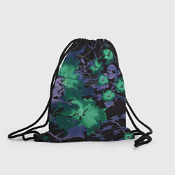 Рюкзак-мешок Цветочная авангардная композиция, цвет: 3D-принт
