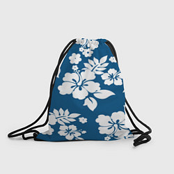 Рюкзак-мешок Цветочный паттерн Минимализм, цвет: 3D-принт