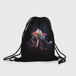Рюкзак-мешок Вампиры на троне, цвет: 3D-принт