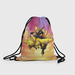 Рюкзак-мешок Клауд Страйф из Final Fantasy, цвет: 3D-принт