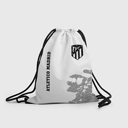 Рюкзак-мешок Atletico Madrid Sport на темном фоне, цвет: 3D-принт