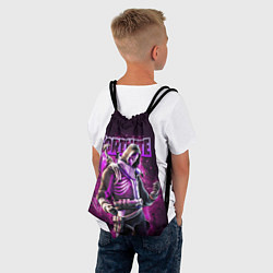 Рюкзак-мешок Fortnite Blacklight Крылатый персонаж видеоигры, цвет: 3D-принт — фото 2