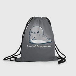 Рюкзак-мешок Seal of Disapproval, цвет: 3D-принт