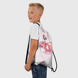 Рюкзак-мешок Ох уставшая свинка, цвет: 3D-принт — фото 2