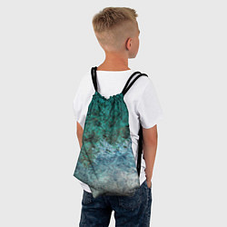 Рюкзак-мешок Морской берег, цвет: 3D-принт — фото 2