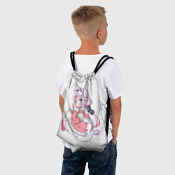Рюкзак-мешок Канна Камуи Дракорничная госпожи Кобаяси, цвет: 3D-принт — фото 2