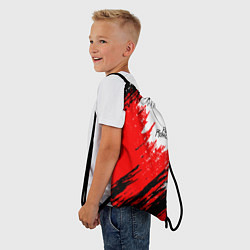 Рюкзак-мешок Papa roach RBW Grunge Mini Logo, цвет: 3D-принт — фото 2