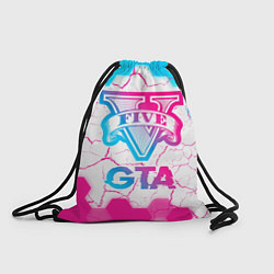 Рюкзак-мешок GTA Neon Gradient, цвет: 3D-принт