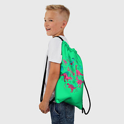 Рюкзак-мешок JURASSIC DINO, цвет: 3D-принт — фото 2