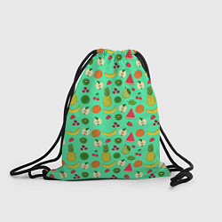 Рюкзак-мешок FAVORITE FRUITS, цвет: 3D-принт