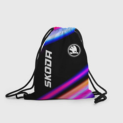 Рюкзак-мешок Skoda Speed Lights, цвет: 3D-принт