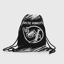 Рюкзак-мешок Arctic Monkeys - КОТ - Краски, цвет: 3D-принт