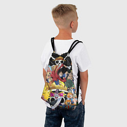 Рюкзак-мешок One Pieceгерои, цвет: 3D-принт — фото 2