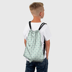 Рюкзак-мешок Светлые сердечки, цвет: 3D-принт — фото 2
