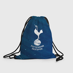 Рюкзак-мешок Tottenham hotspur Соты абстракция, цвет: 3D-принт