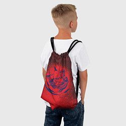 Рюкзак-мешок Кунг фу железный кулак, цвет: 3D-принт — фото 2