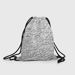 Рюкзак-мешок Мятая блестящая поверхность, цвет: 3D-принт