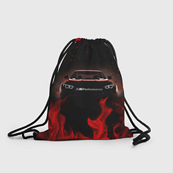Рюкзак-мешок Огненная БМВ перформанс, цвет: 3D-принт
