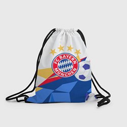 Рюкзак-мешок Bayern munchen Абстракция геометрии, цвет: 3D-принт