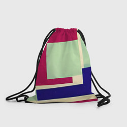 Рюкзак-мешок В стиле авангардизма, цвет: 3D-принт