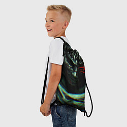 Рюкзак-мешок Берсерк Гатс В Плаще, цвет: 3D-принт — фото 2