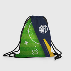 Рюкзак-мешок Inter football field, цвет: 3D-принт