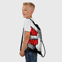 Рюкзак-мешок Человек-бензопила: Дэндзи, цвет: 3D-принт — фото 2