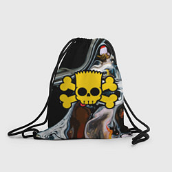 Рюкзак-мешок Череп Барта Симпсона!, цвет: 3D-принт