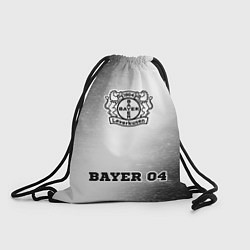 Рюкзак-мешок Bayer 04 sport на светлом фоне: символ, надпись, цвет: 3D-принт