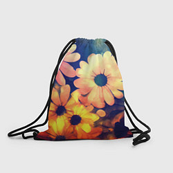 Мешок для обуви Яркий футаж из цветов