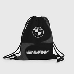 Рюкзак-мешок BMW speed шины на темном: символ, надпись, цвет: 3D-принт