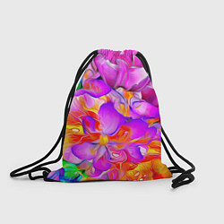 Рюкзак-мешок Flower Illusion, цвет: 3D-принт