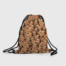 Рюкзак-мешок Николас Кейдж мем, цвет: 3D-принт