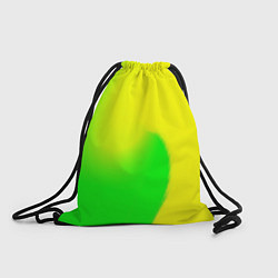 Рюкзак-мешок Салатовый, цвет: 3D-принт