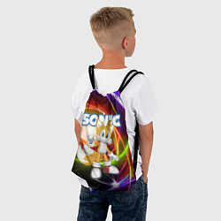 Рюкзак-мешок Майлз Тейлз Прауэр - Sonic - Видеоигра, цвет: 3D-принт — фото 2