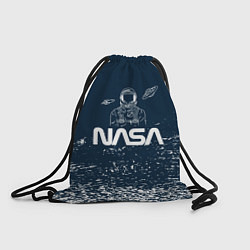 Рюкзак-мешок Nasa - белые брызги, цвет: 3D-принт
