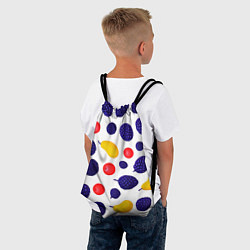 Рюкзак-мешок Ягодки и фрукты, цвет: 3D-принт — фото 2
