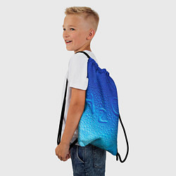 Рюкзак-мешок Вода - H2O, цвет: 3D-принт — фото 2