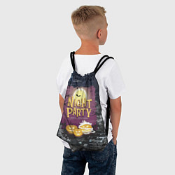 Рюкзак-мешок Ночная вечеринка - Pumpkin, цвет: 3D-принт — фото 2