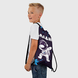 Рюкзак-мешок Владик космонавт даб, цвет: 3D-принт — фото 2